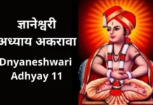 ज्ञानेश्वरी अध्याय अकरावा | Dnyaneshwari Adhyay 11 Dnyaneshwari Adhyay 11