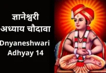ज्ञानेश्वरी अध्याय चौदावा | Dnyaneshwari Adhyay 14 Dnyaneshwari Adhyay 14